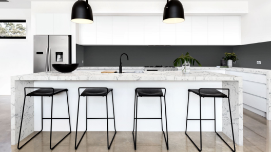 Black and white kitchen design ideas