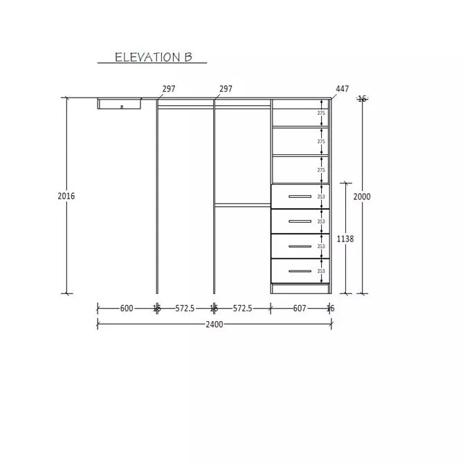 Galleria Wardrobe 9.0L