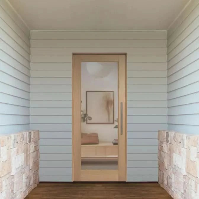 Front Door - Blonde Oak AWO 21 - 2040 x 820 x 40