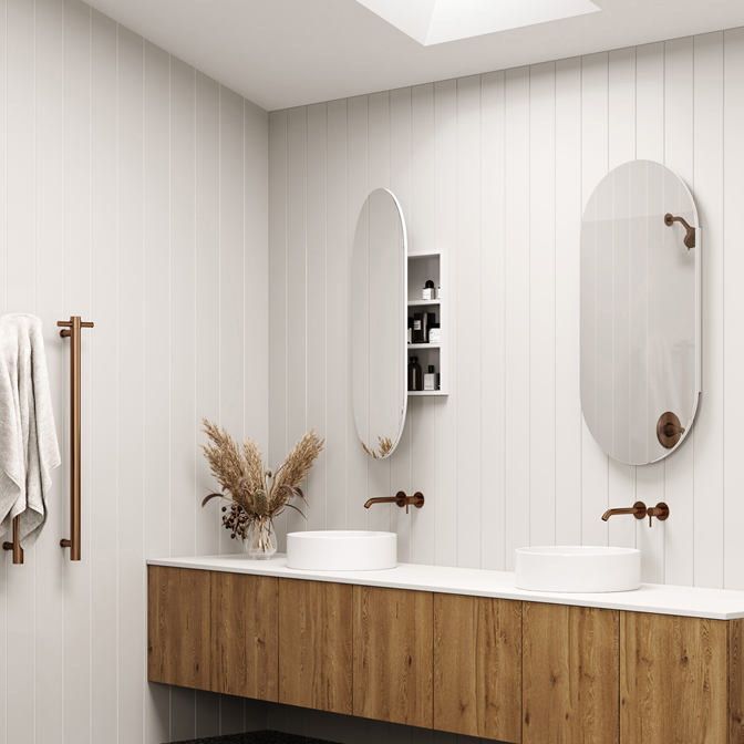 Pill with White Cabinet