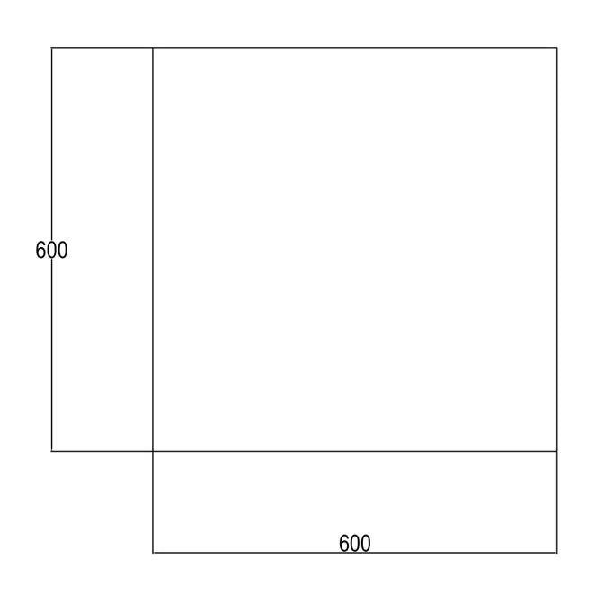 H600 X W600 (mm)