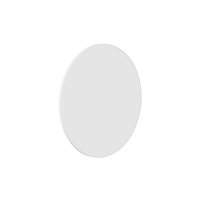 Round with White Frame