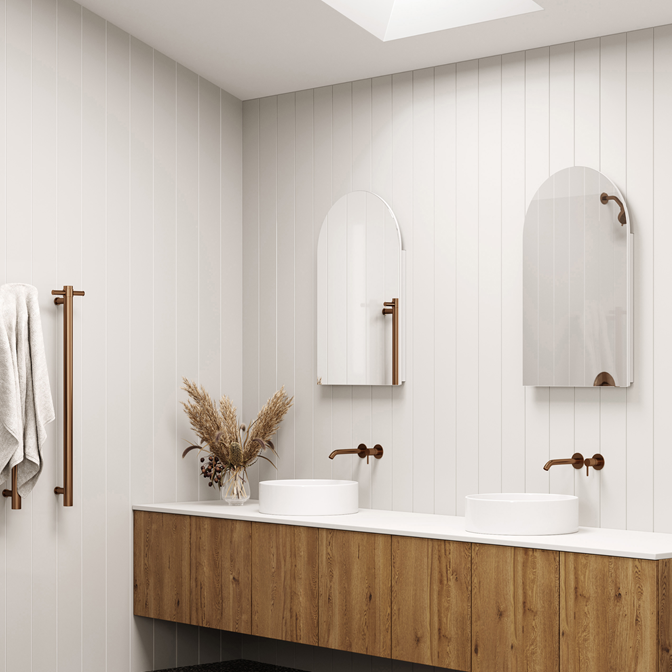 Gothic with White Cabinet