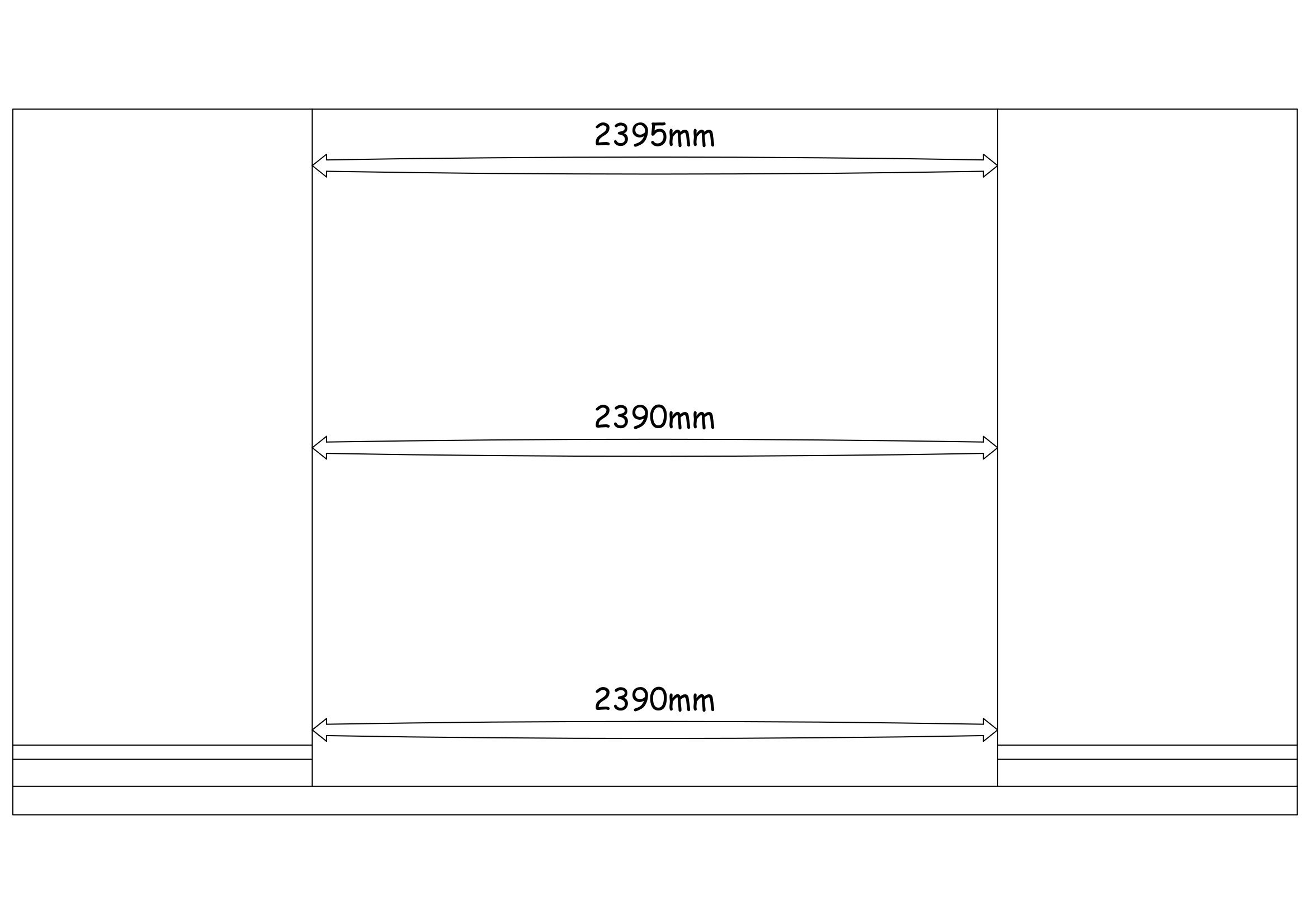 14 - How to Measure for a Wardrobe Opening for New Sliding Door Wardrobe #2.jpg