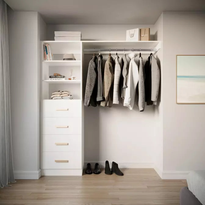 matt-wardrobe-white-T25 Brushed Brass
