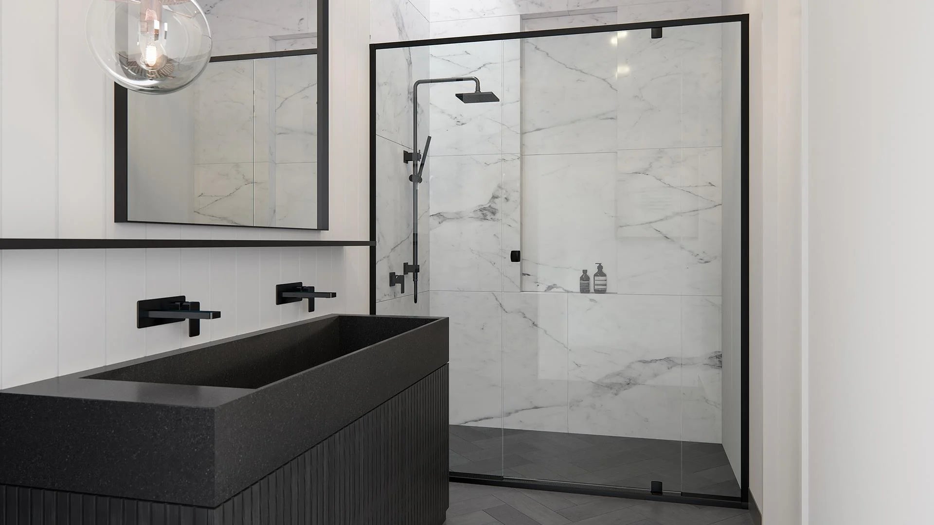 Aqua Inline Shower Screen