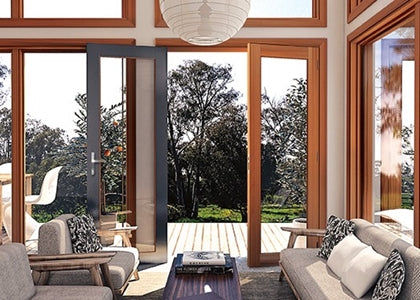 Siteline Hinged Doors