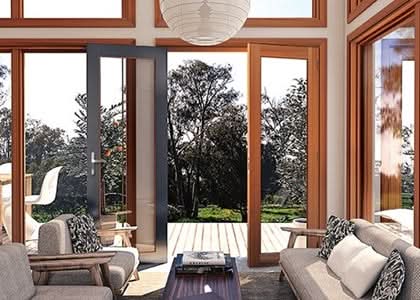 Siteline Hinged Doors