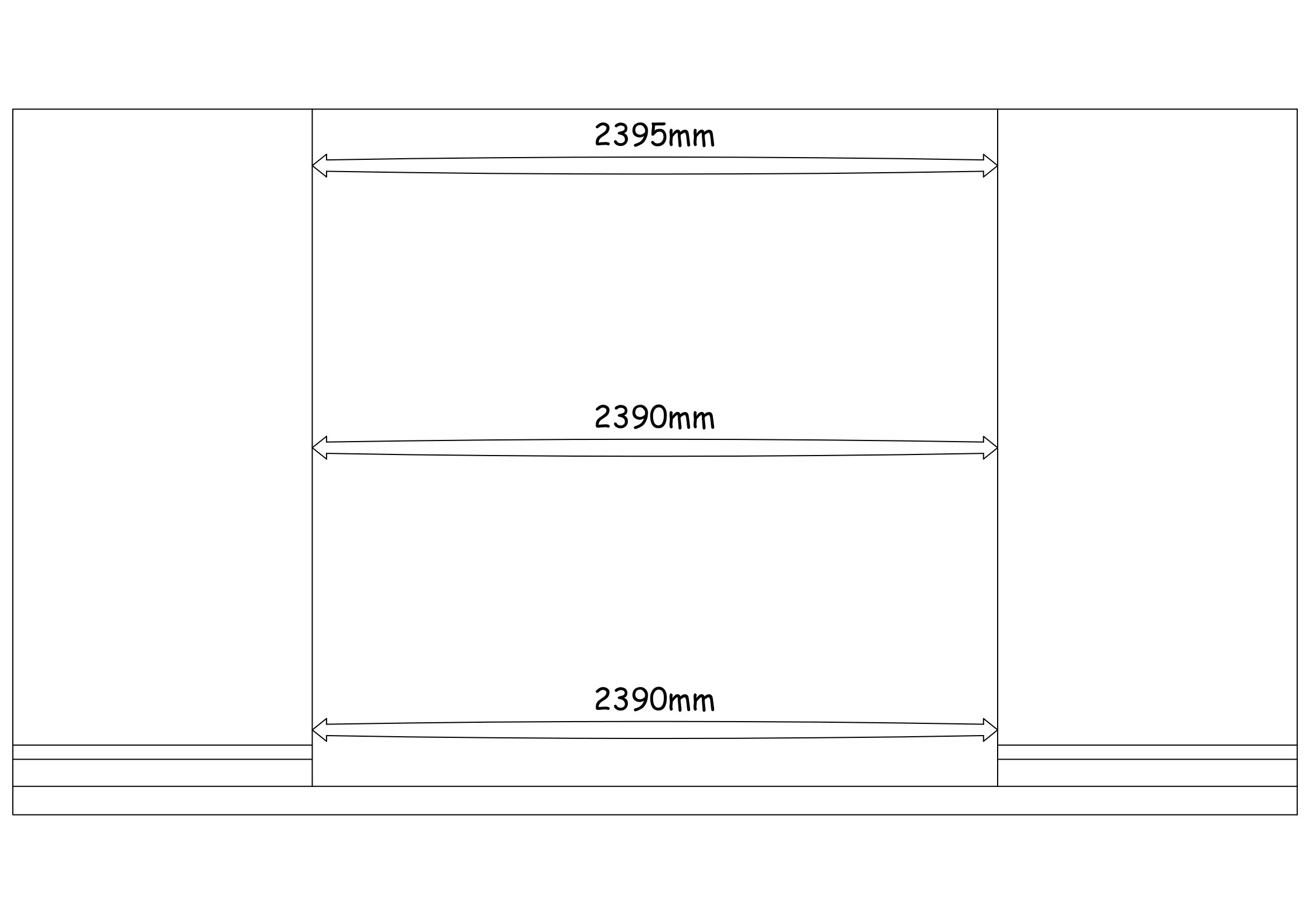 14 - How to Measure for a Wardrobe Opening for New Sliding Door Wardrobe #2.jpg
