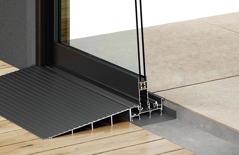 Compliant Accessibility Sill