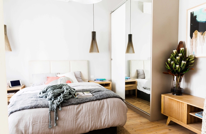 Smooth sliding wardrobe doors