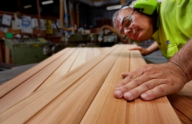 Sustainably sourced timber